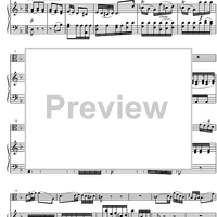 Concerto D Major Op. 1 - Score