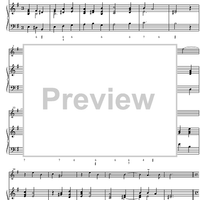 Sonata G Major - Score