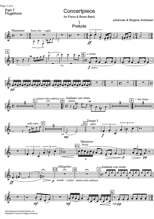 Concertpiece - Flugelhorn