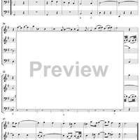 Quartet No. 2 in E minor - Score