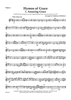 Hymns of Grace for 2 Violins and Piano - Violin 1