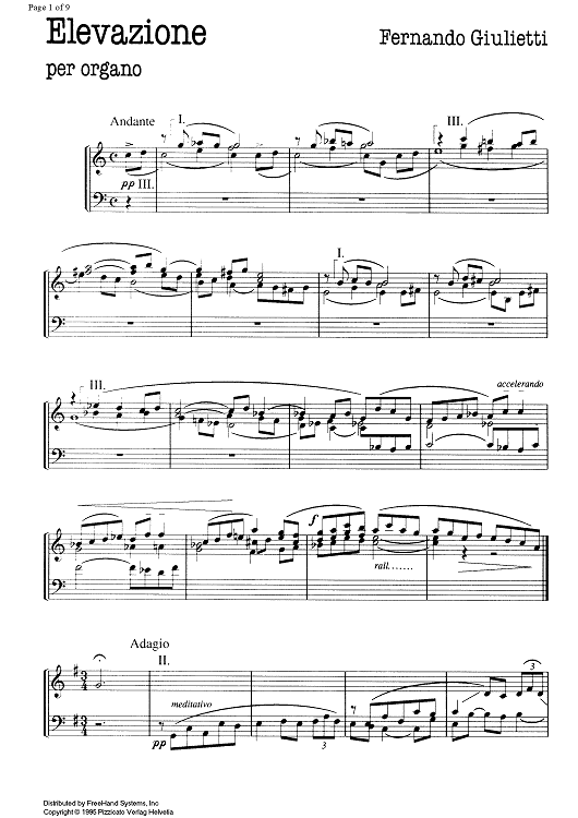 Elevazione and Toccata on Regina Coeli