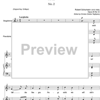 Lied der Braut No. 2 Op.25 No.12