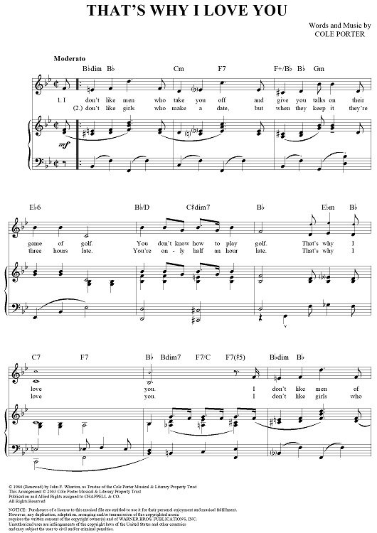 That's Why I Love You