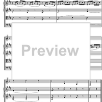 Quintet A Major KV581 - Score