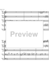 Fugue c minor BWV 574 - Score