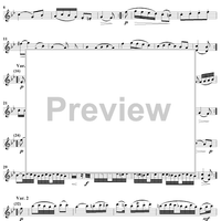 Duet No. 12, from "12 Instructive Duets" - Violin 1