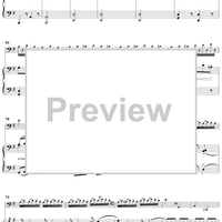 String Bass Sonata - Piano Score