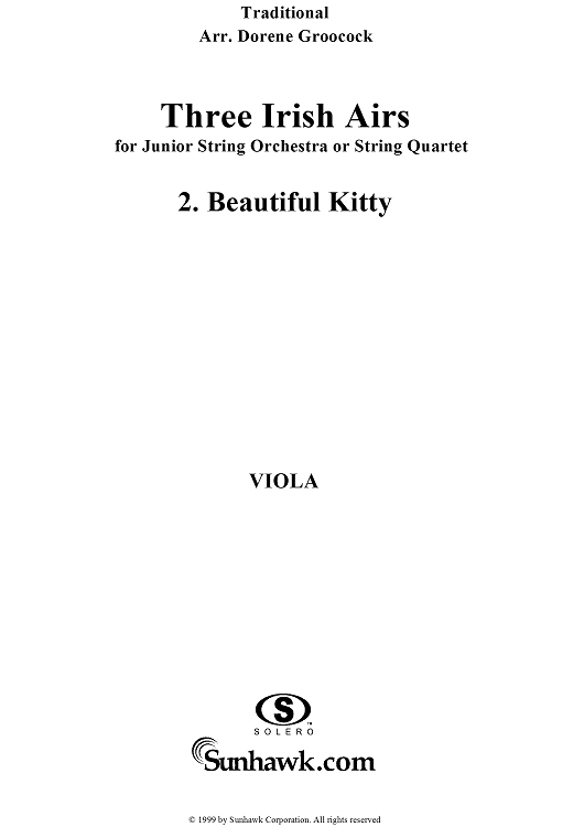 Air No. 2: Beautiful Kitty - Viola