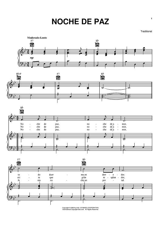 Noche De Paz (Silent Night)