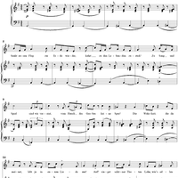 "Nicht diese wilden", No. 8 from "Des Sängers Fluch", Op. 139