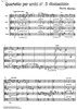 Quartetto No. 3 Romantico - Score