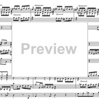 Concerto C Major BWV 595