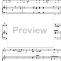 Spiega il volo in questo seno - Score