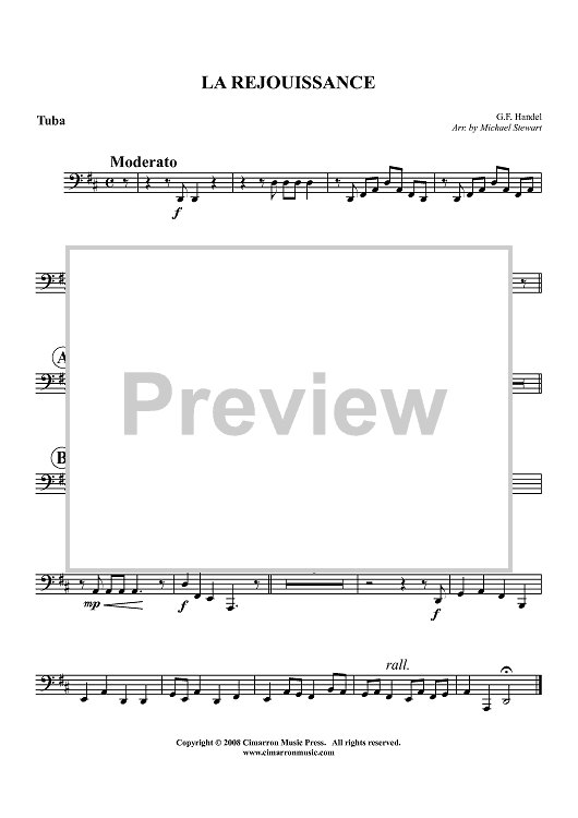 La Rejouissance - Tuba