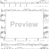 Violin Sonata in A Major, Movement 2 - Piano Score