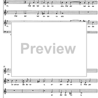 O novella d'amor fiamma lucente - Score