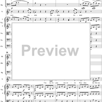 "Nehmt meinen Dank, ihr holden Gönner!", aria, K383 - Full Score