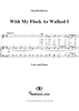 With my flock as walked I (modern words)