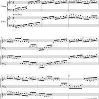 Le carnaval des animaux, No. 3: Wild Asses - Score