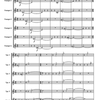 Music for Six Trumpets - Score