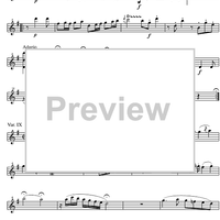12 Variations G Major KV359 - Violin