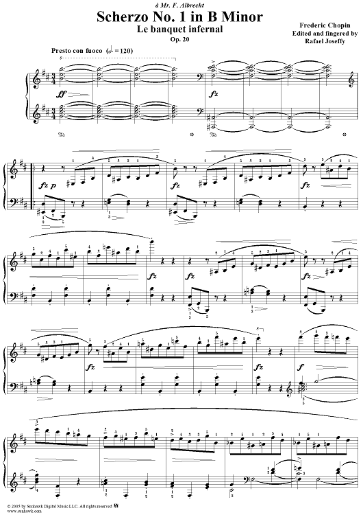 Scherzo No. 1 in B Minor, Op. 20