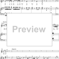 D'Inibaca Donzella: No. 2 from "La donna del lago", Act 1 - Score