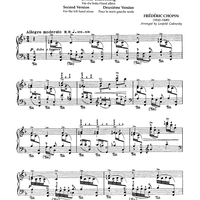 No. 30 - Étude Op. 25, No. 3 (Second Version)