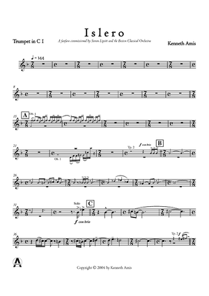 Islero - Trumpet 1 in C