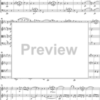 String Quartet No. 10 in E-flat Major, Op. posth. 125, No. 1 - Score