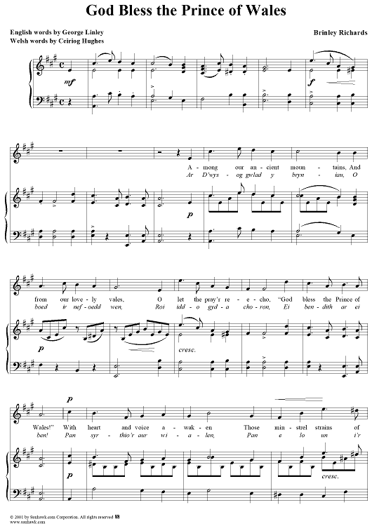 God bless the Prince of Wales