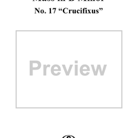 Mass in B Minor, BWV232, No. 17: "Crucifixus"