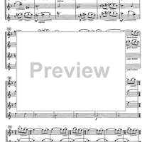 Quartetto III - Score