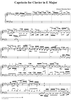 Capriccio for Clavier in E Major  (BWV 993)