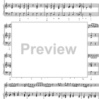 Sonata a minor - Score