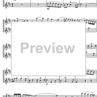 Duetto No. 2 - Score