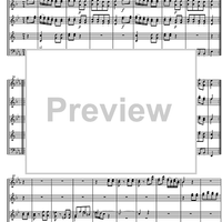 Divertimento No. 3 Eb Major KV166 - Score