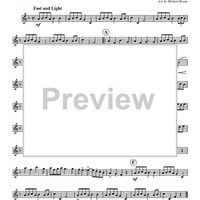 Shepherd's Hey - Clarinet 1