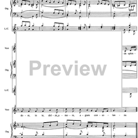 Altissima luce col grande splendore - Score