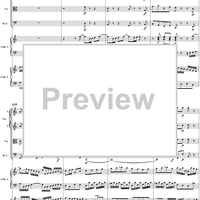 Double Clavier Concerto No. 2 in C Major, Movement 1   (BWV 1061) - Score
