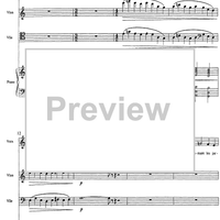 Trois Poèmes de la Renaissance - Score