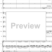 "Pian, pianin le andrò più presso", No. 28 from "Le Nozze di Figaro", Act 4, K492 - Full Score
