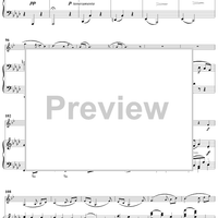 Clarinet Sonata No. 1 - Piano Score