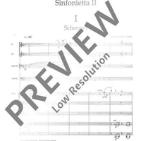 Sinfonietta No. 2 - Score