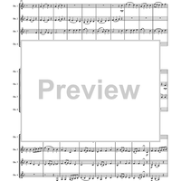 An English Folksong Suite - Score