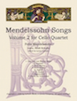 Mendelssohn Songs: Volume 2 for Cello Quartet - Cello 1