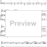 Concerto No. 4 in D Major - Piano Score