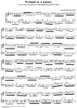 Prelude in A Minor from the Notebook of Anna Magdelena Bach