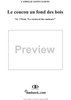 Le carnaval des animaux, No. 9: Cuckoo in the Hearts of the Woods - Score